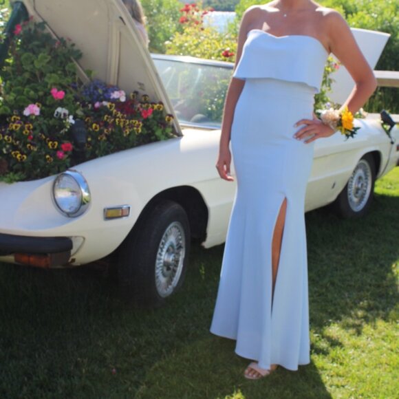 Blue Maxi Dress - Picture 1 of 4